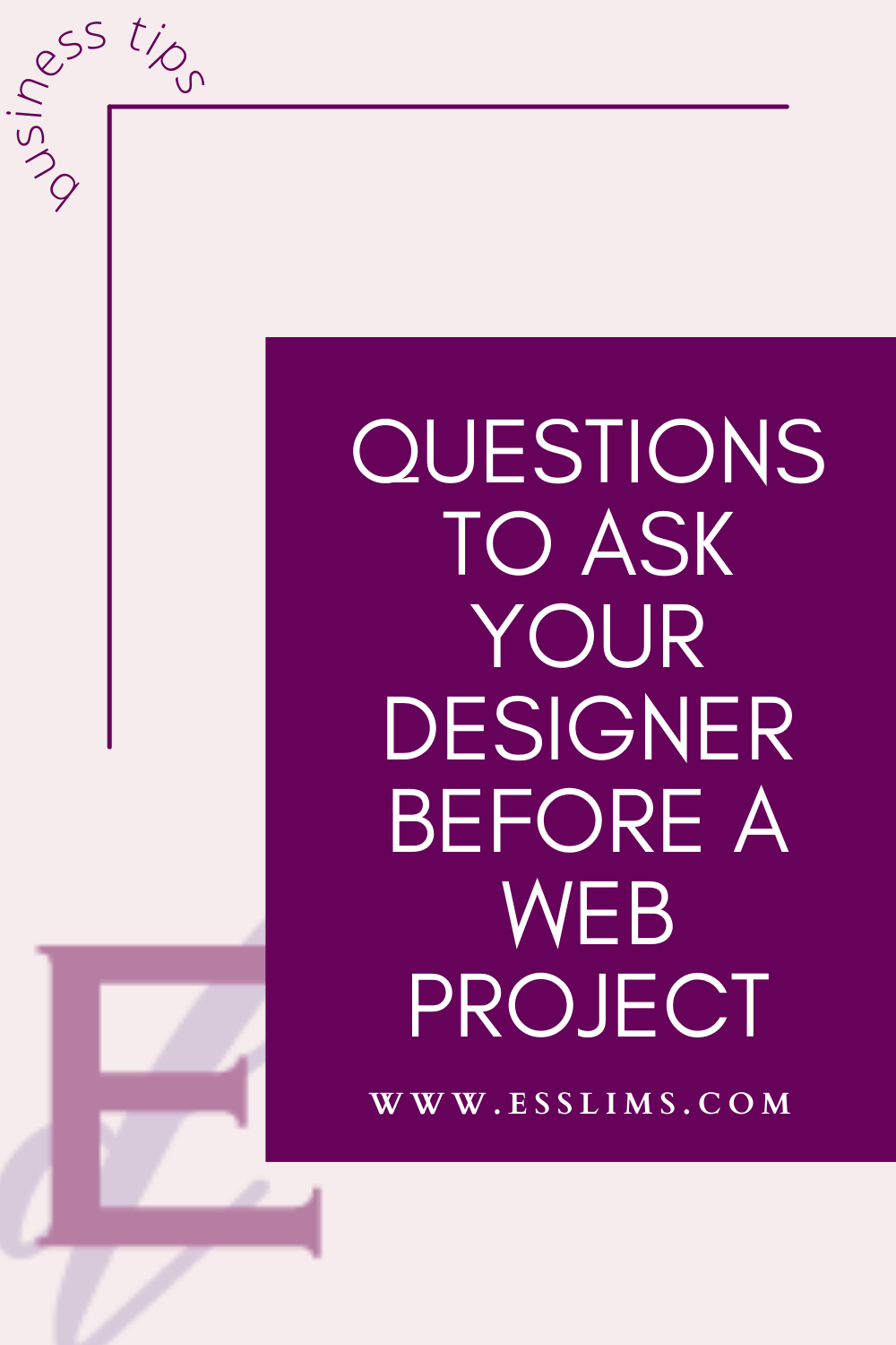 Questions to ask your designer before a web project