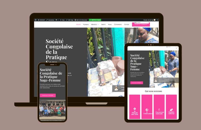 Multilingual website design
